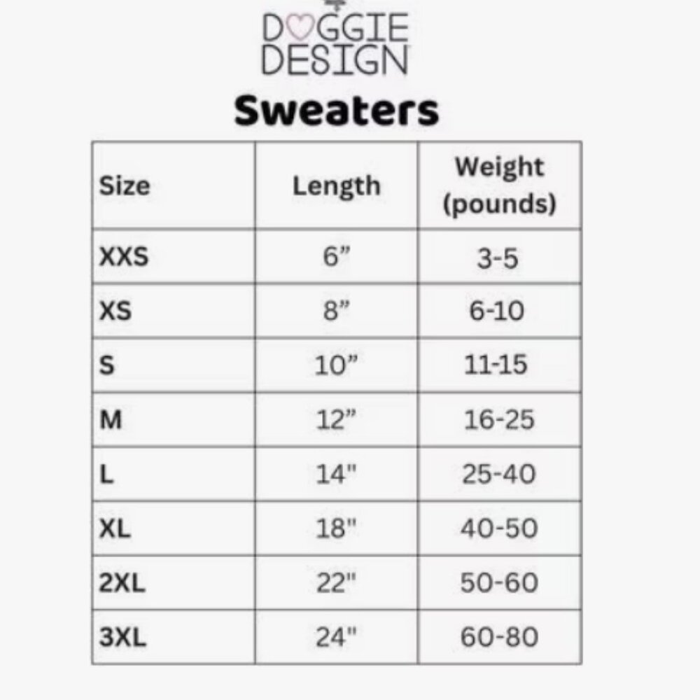 NWT DOGGIE DESIGN DOG Hypoallergenic COTTON PULLOVER SWEATER JACKET BLUE XL - Picture 3 of 3